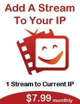 Add A Stream To Your Current IP Address